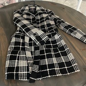 Black & White Pea Coat